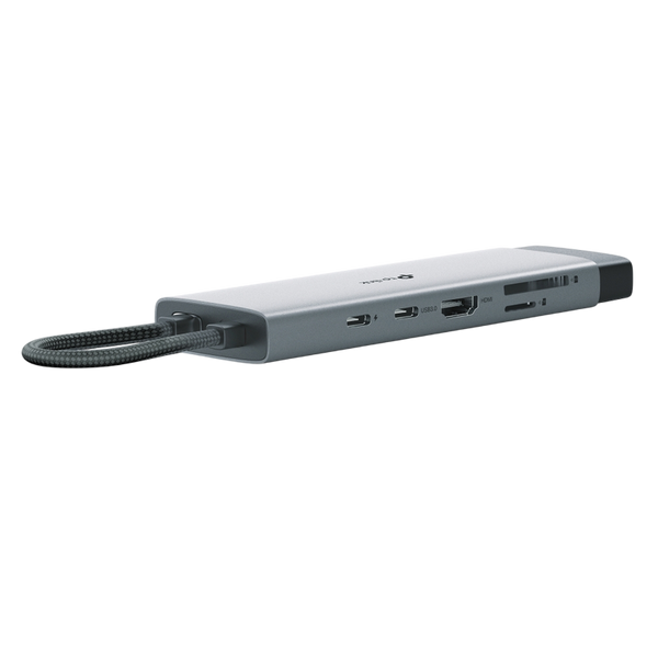 USB Type-C 9 in 1 Hub/Docking TP-LINK "UH9120C" (3xUSB3.0, 1xType-C, 1xGbE, HDMI 4K@60Hz, 1xType-C/P 226308 фото