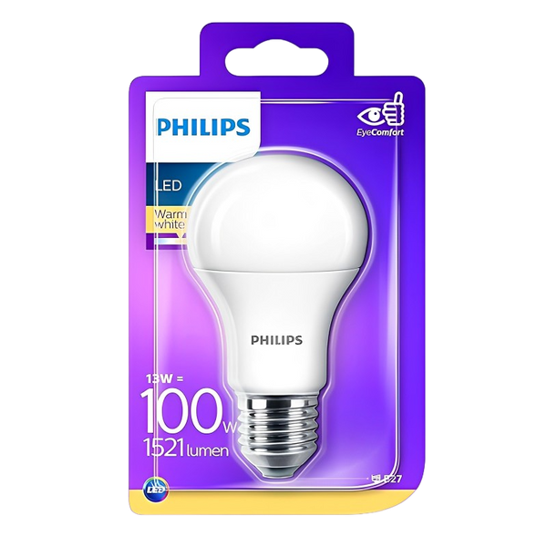 Lamp LED Philips 100W 60A E27 WW 230V FR ND 212264 фото