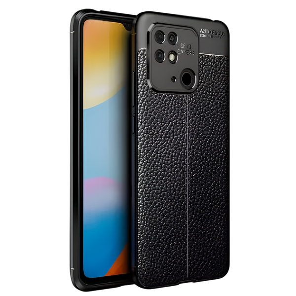 Xcover husa p/u Xiaomi Smartphone Xiaomi Redmi 10C, Leather, Black 142260 Imagini