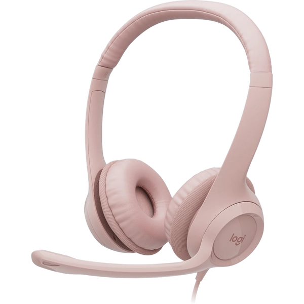 Headset Logitech H390, Mic, Rose, USB 234842 Imagini