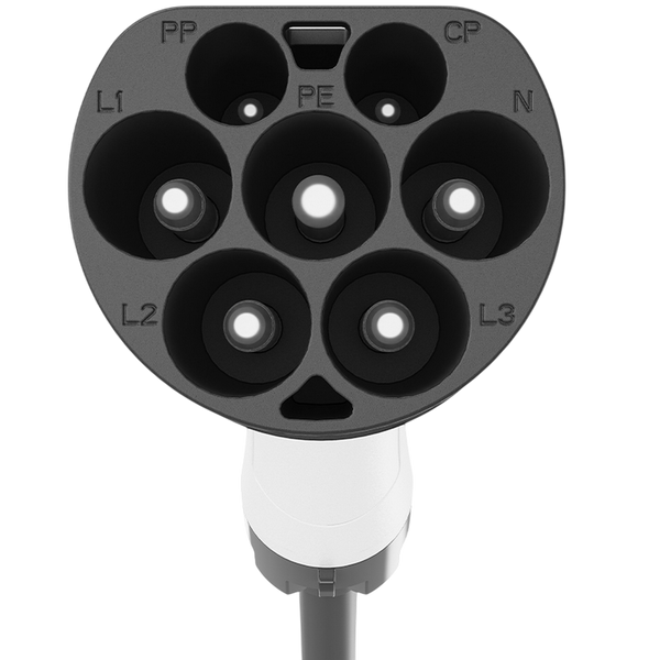 EV Charging cable Type 2, 3-phase 16A, 11kW, 8m, IP55, Energenie, EV-T2MF-11KW-8M 250399 Imagini