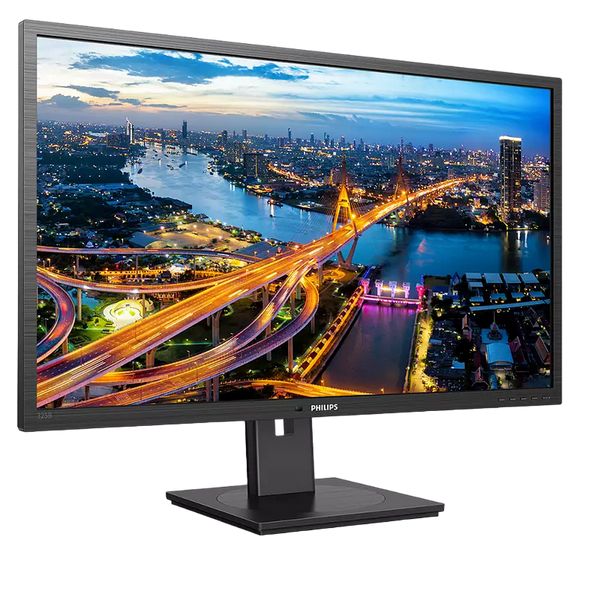 31.5" PHILIPS 325B1L, Black, IPS, 2560x1440, 75Hz, 4ms, 250cd,50M:1,DP+HDMI+USB+TypeC+AudioOut,Spkrs 125413 фото