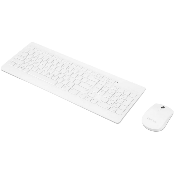 Lenovo 510 Wireless White Keyboard & Mouse, Russian/Cyrillic (GX31F38001) 221573 фото