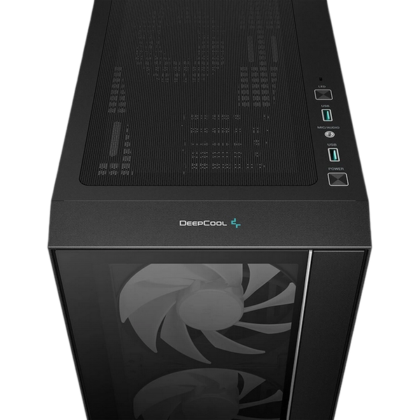 Case ATX Deepcool MATREXX 55 v4, w/o PSU, 3x140mm & 1x120mm ARGB Ventilators, 2xUSB3.0, Front & Side Temper 222098 Imagini