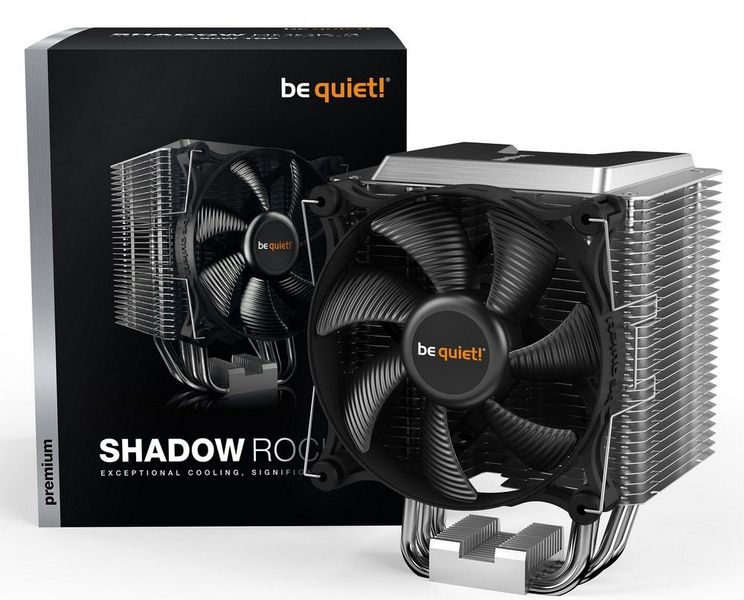 AC be quiet! "Shadow Rock 3" (11.5-24,4dBA, 1600RPM, 120mm, PWM, 190W, 5 Heatpipes, 710g.) 131523 фото