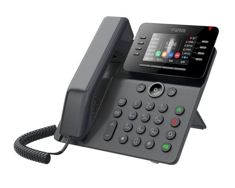 Fanvil V64 Black, Prime Business IP Phone, Color Display 149220 фото