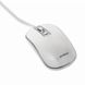 Mouse Gembird MUS-4B-06-BS, 800-1200 dpi, 4 buttons, Ambidextrous, 1.35m, White/Silver, USB 148822 фото 1