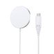 Wireless Magnetic Charger Stand CHOETECH, H046 + T518-F, White 204093 фото 1