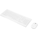 Lenovo 510 Wireless White Keyboard & Mouse, Russian/Cyrillic (GX31F38001) 221573 фото 4