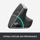 Wireless Mouse Logitech MX Vertical, 400-4000 dpi, 6 buttons, Ergonomic, 135g., 57&deg; tilt, , 240mAh, 114537 Imagini 5
