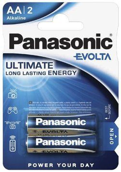 Panasonic "EVOLTA" AA Blister *2, Alkaline, LR6EGE/2BP 69787 Imagini