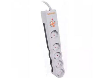 Surge Protector Tuncmatik Powersurge 5+USB LI 1050 J White 1,5 m 208831 Imagini
