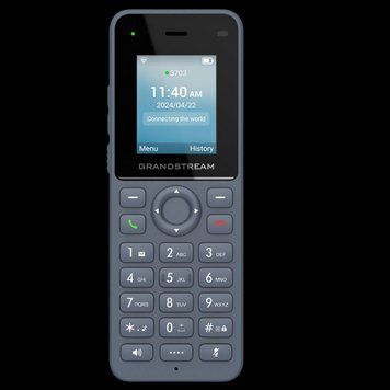 Grandstream WP816 Wi-Fi, 2 SIP, 2 Lines, Wi-Fi 6, Type-C, 1500mAh, Jet Grey 218745 Imagini