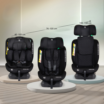 Scaun auto Moni Aventura 40-150cm Black 3801005153633 270085 фото