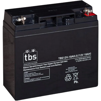 Baterie UPS 12V/ 18AH Tuncmatik TBS (same as 12V/ 17AH) 141497 Imagini