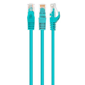 Patch Cord Cat.6U 1m, Green, PP6U-1M/G, Cablexpert, Stranded Unshielded 146317 фото