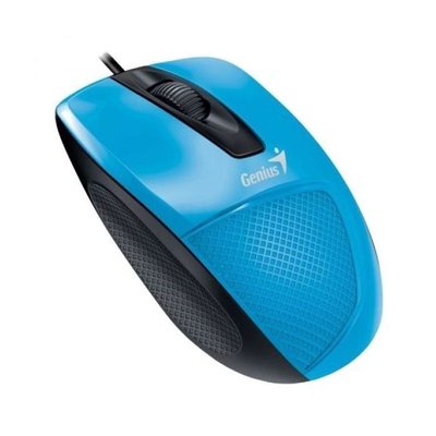 Mouse Genius DX-150X, Optical, 1000 dpi, 3 buttons, Ergonomic, Blue, USB 80044 фото