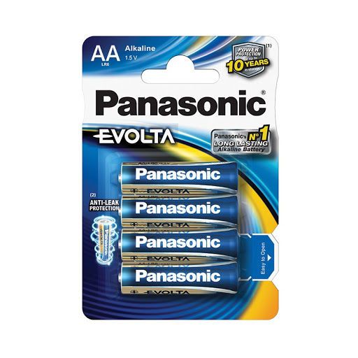 Panasonic "EVOLTA" AA Blister *4, Alkaline, LR6EGE/4BP 69788 фото