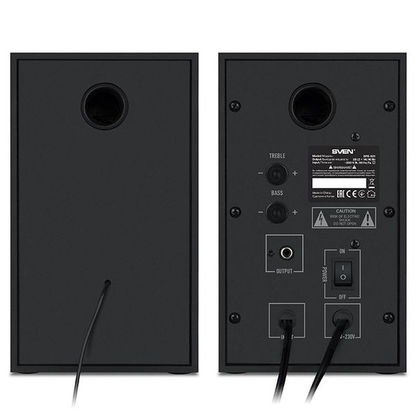 Speakers SVEN "SPS-621" Black, 28w 112787 фото