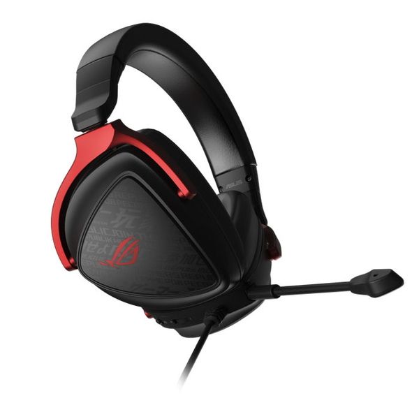 Gaming Headset Asus ROG Delta S Core, 50mm driver, 32 Ohm, 20-40kHz, 270g., v7.1, 1.5m, 3.5mm, Blac 203555 фото