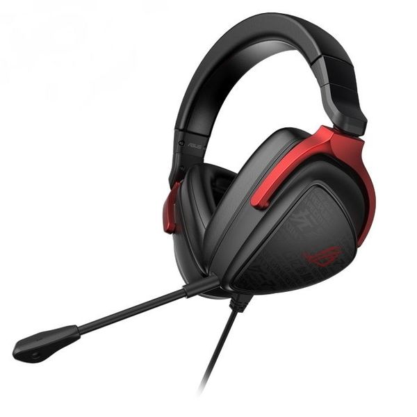 Gaming Headset Asus ROG Delta S Core, 50mm driver, 32 Ohm, 20-40kHz, 270g., v7.1, 1.5m, 3.5mm, Blac 203555 фото