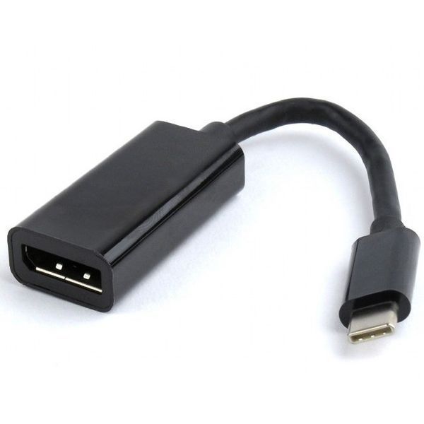 Adapter Type-C to DP socket 0.15m Cablexpert, up to 4K at 60 Hz, A-CM-DPF-01 86116 Imagini