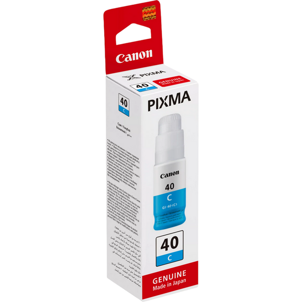 Ink Cartridge Canon GI-40 C, cyan 106442 фото