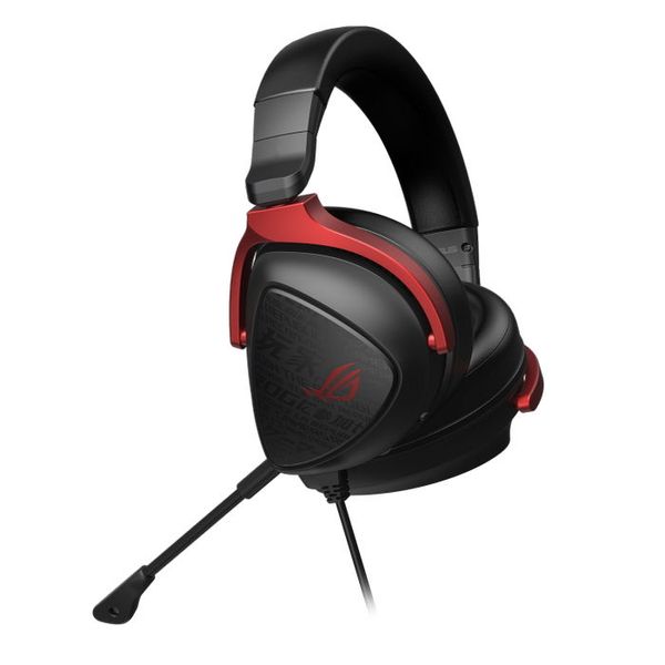 Gaming Headset Asus ROG Delta S Core, 50mm driver, 32 Ohm, 20-40kHz, 270g., v7.1, 1.5m, 3.5mm, Blac 203555 фото