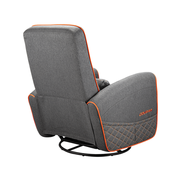 Gaming Sofa Cougar Fidom Gray/Orange with footrest 227135 Imagini