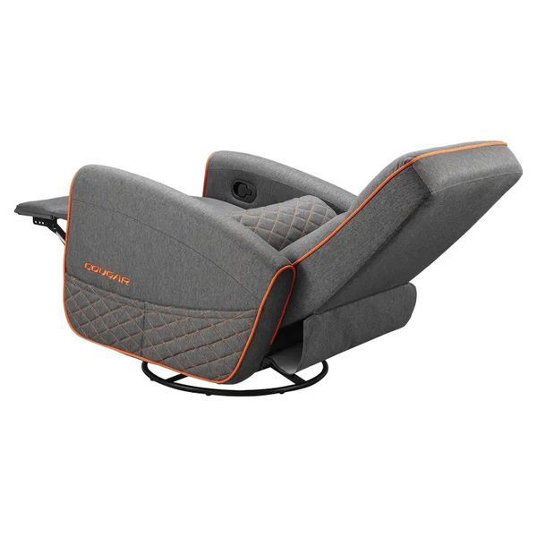 Gaming Sofa Cougar Fidom Gray/Orange with footrest 227135 Imagini