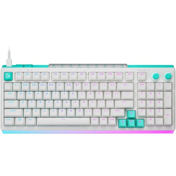 Gaming Keyboard Logitech G512 X 98 Wired, EMEA28i - 935 - Tactile,White 269508 фото