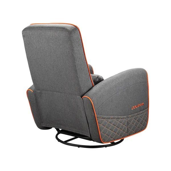 Gaming Sofa Cougar Fidom Gray/Orange with footrest 227135 Imagini