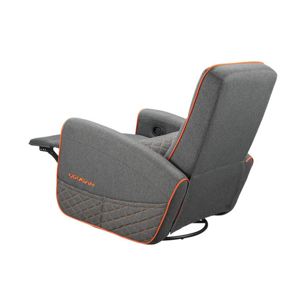 Gaming Sofa Cougar Fidom Gray/Orange with footrest 227135 Imagini