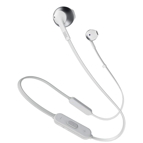 Earphones Bluetooth JBL Tune 205BT, Silver 87555 Imagini