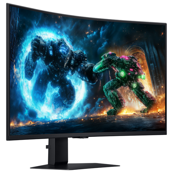 37" SAMSUNG Odyssey G7 G75F,Black,Curved-VA,3840x2160,165Hz,FreeSync,1msMPRT,350cd,HRD10,DP+HDMI+USB 267997 Imagini