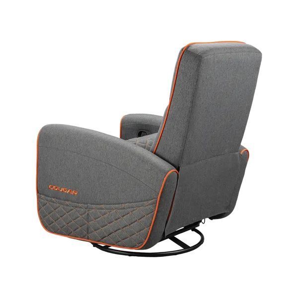 Gaming Sofa Cougar Fidom Gray/Orange with footrest 227135 Imagini