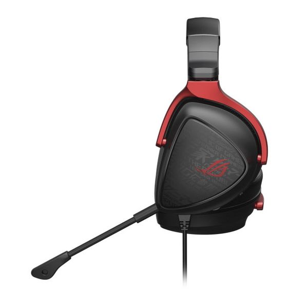 Gaming Headset Asus ROG Delta S Core, 50mm driver, 32 Ohm, 20-40kHz, 270g., v7.1, 1.5m, 3.5mm, Blac 203555 фото