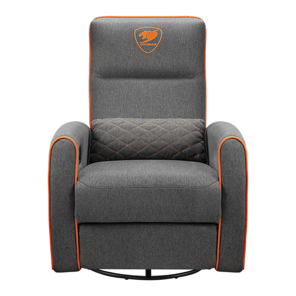 Gaming Sofa Cougar Fidom Gray/Orange with footrest 227135 Imagini