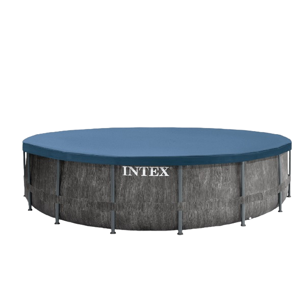 Intex 26744 Piscina Сadru Metal PREMIUM GREYWOOD 549x122cm, 24311L 138199 фото