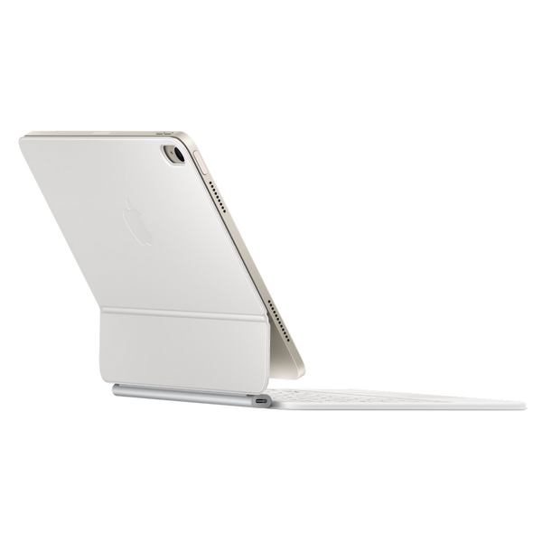 Magic Keyboard for iPad Pro 11‑inch (M2, M3), Air 4th, 5th gen. - Russian - White 229742 Imagini