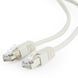 20m, FTP Patch Cord Gray, PP22-20M, Cat.5E, Cablexpert, molded strain relief 50u" plugs 48033 фото 2