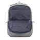 Backpack Rivacase 7760, for Laptop 15,6" & City bags, Gray 137275 фото 5