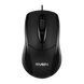 Mouse SVEN RX-110, 1000 dpi, 3 buttons, Ambidextrous, 75g., 1.5m, USB, Black 89083 фото 6