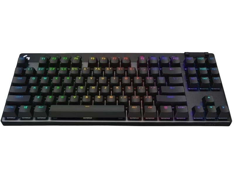 Wireless Gaming Keyboard Logitech G PRO X, TLK, Mechanical, Tactile SW, RGB, BT/2.4, Rech. EN, Black 209818 фото