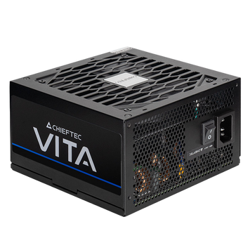 Power Supply ATX 850W Chieftec VITA BPX-850-S, 80+ Bronze, Active PFC, 120mm, DC/DC, Long black cabl 220828 Imagini