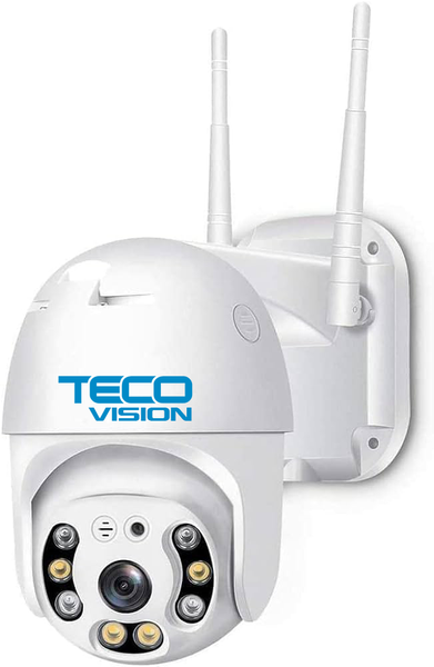 TECO VISION 2 Megapixeli WIFI PT Microfon 360° PTZ22DF 36-8-105 фото