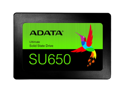 2.5" SATA SSD 512GB ADATA Ultimate SU650 [R/W:520/450MB/s, 40K/75K IOPS, 280TB TBW, 3D-NAND TLC] 204981 фото
