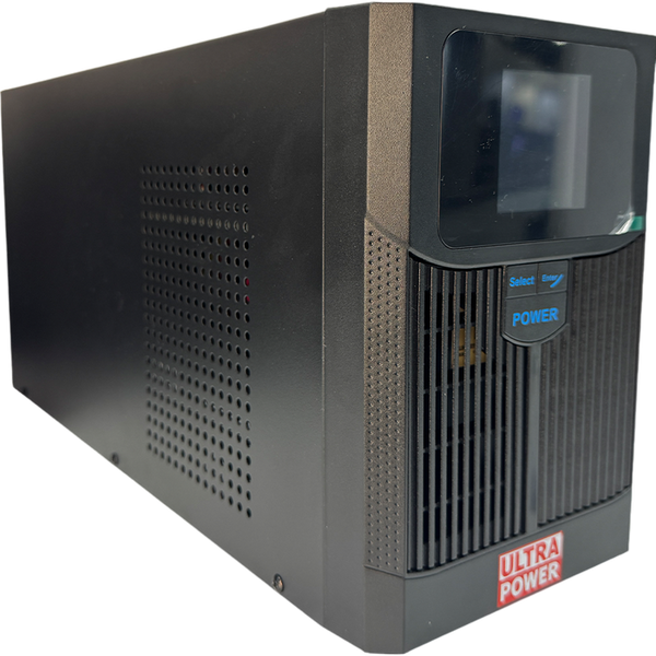 UPS Ultra Power 1000VA/700W, Sine wave output, 2 Shuko, LCD Display 80510 фото