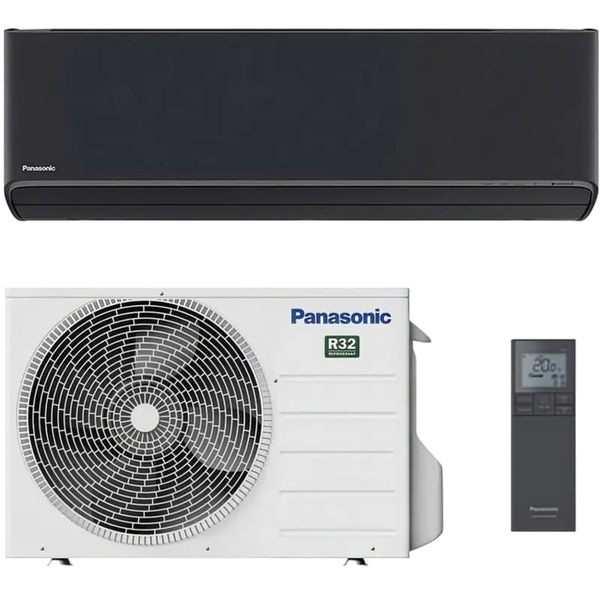Air conditioner Panasonic Etherea XZ25ZKEW-H, 9000 BTU, ECONAVI, nanoe-X, Black 260922 фото