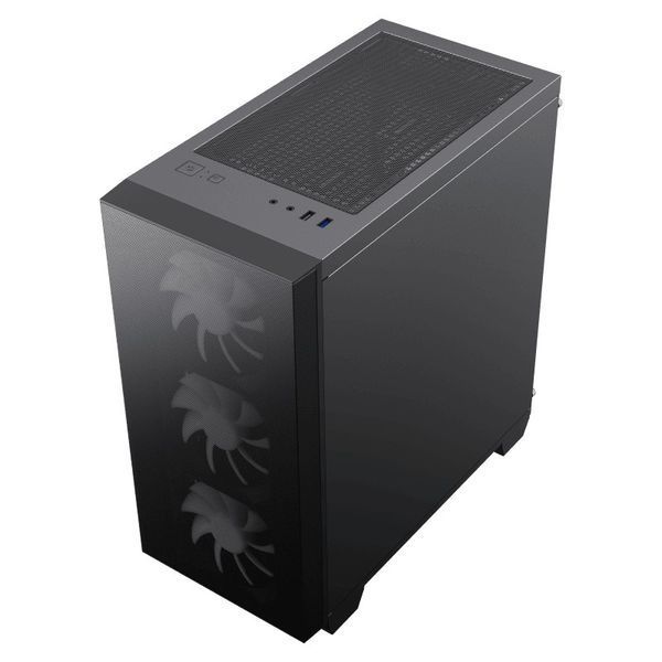Case mATX GAMEMAX Aero Mini, w/o PSU, 0.6mm, 4x120mm ARGB, ARGB Hub, Front Mesh, Tempered Glass, DF, 138404 фото